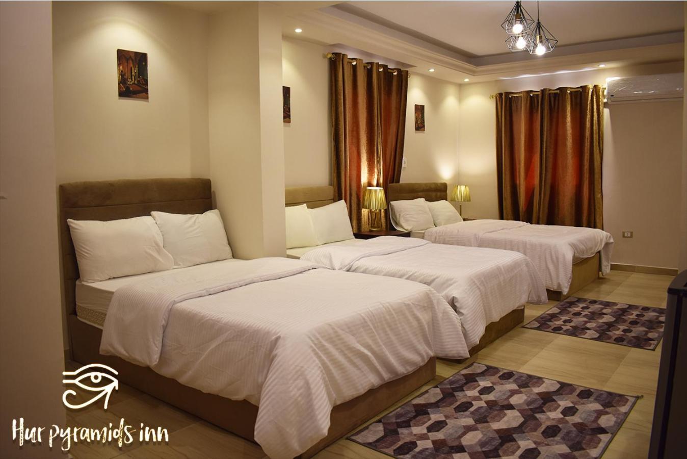 Hur Pyramids Land Inn Kafret el-Gabal Exterior foto