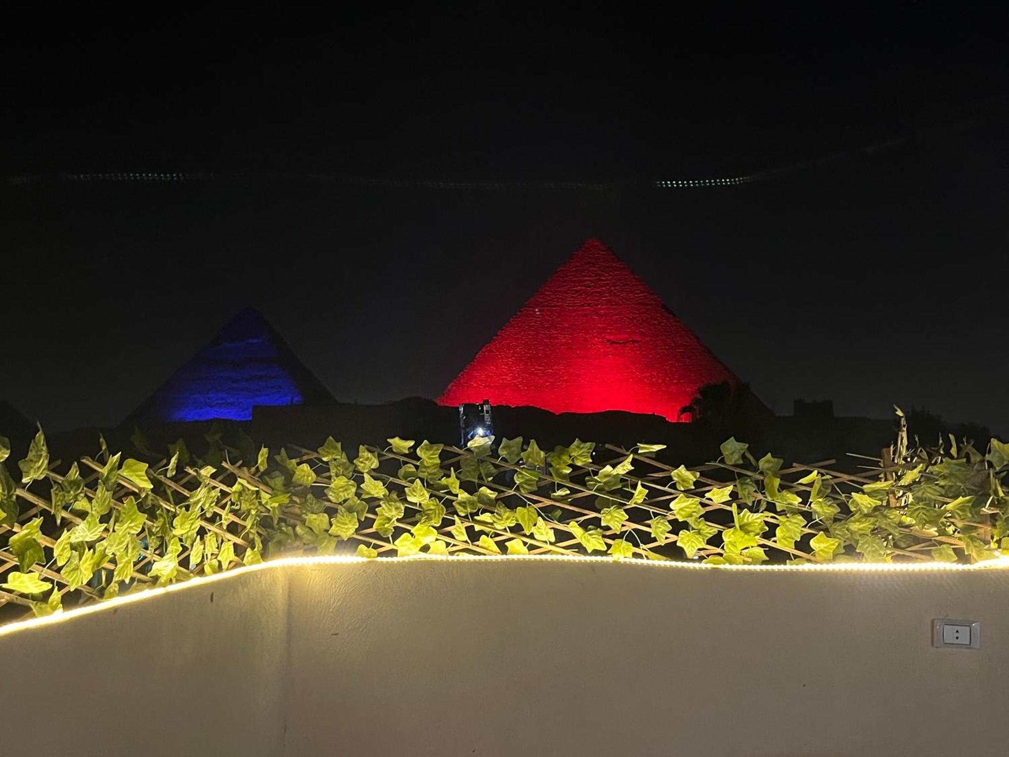 Hur Pyramids Land Inn Kafret el-Gabal Exterior foto