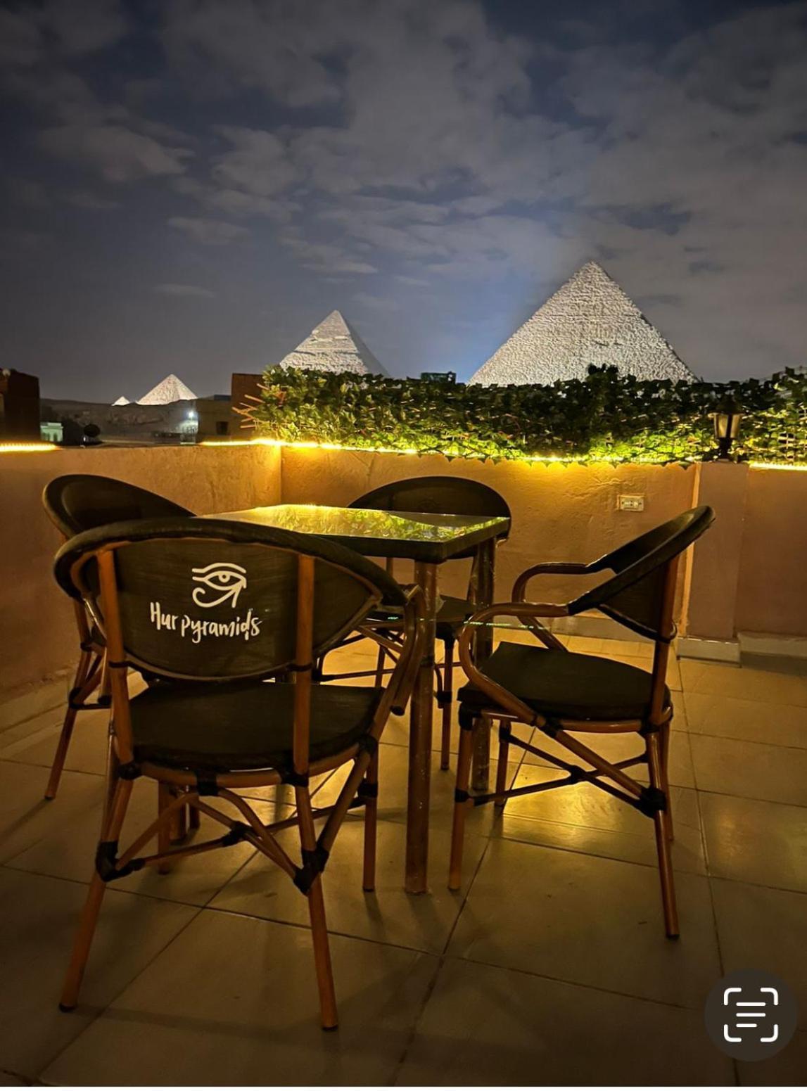 Hur Pyramids Land Inn Kafret el-Gabal Exterior foto
