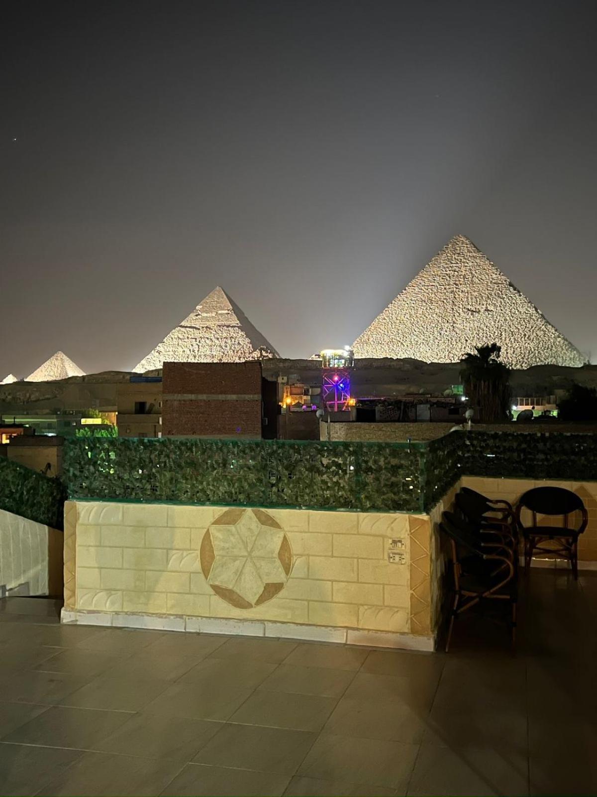 Hur Pyramids Land Inn Kafret el-Gabal Exterior foto