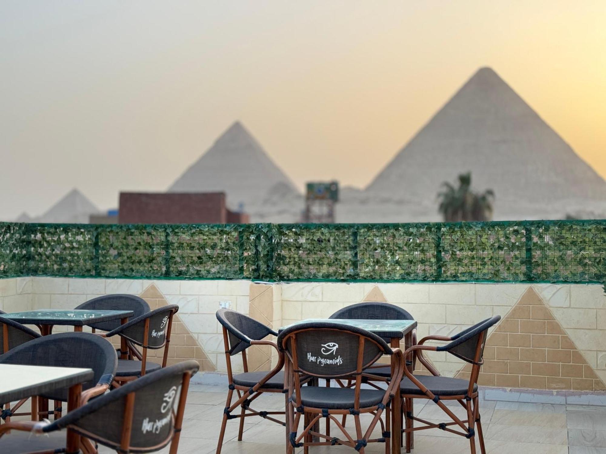 Hur Pyramids Land Inn Kafret el-Gabal Exterior foto