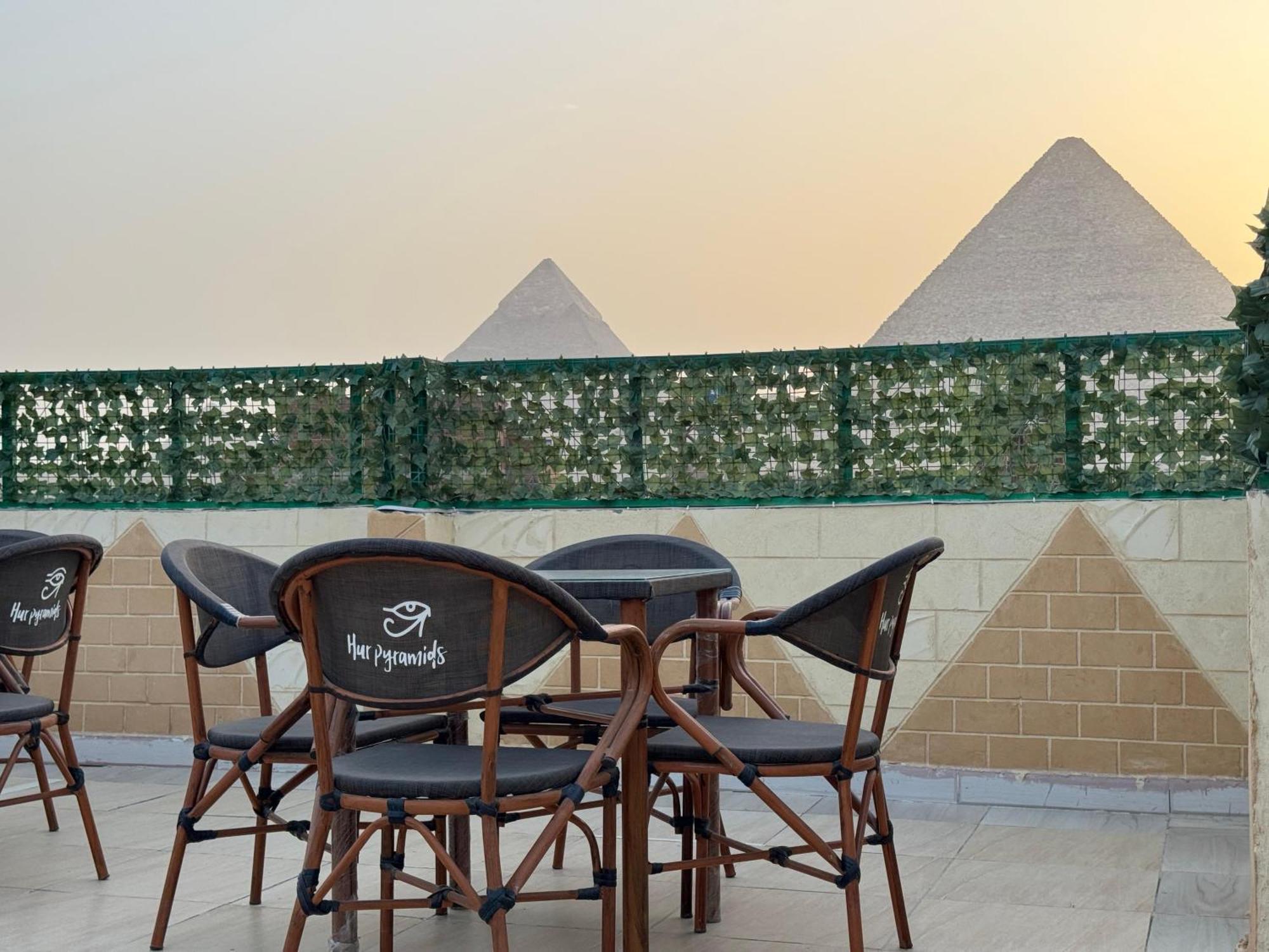 Hur Pyramids Land Inn Kafret el-Gabal Exterior foto